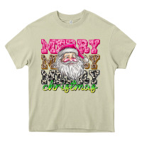 Mossy merry merry merry christmas Heavy Core Tee - CowhideDigitalArt