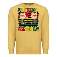 Antique Gold juneteenth freedom day Premium Sweatshirt - Artiststas