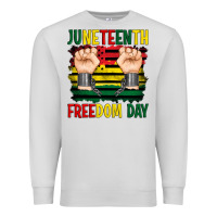 Dove Grey juneteenth freedom day Premium Sweatshirt - Artiststas