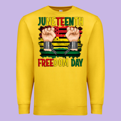 Juneteenth Freedom Day Premium Sweatshirt Designed By Artiststas