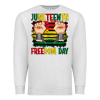 Oatmeal Heather juneteenth freedom day Premium Sweatshirt - Artiststas