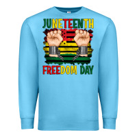 Ocean Blue juneteenth freedom day Premium Sweatshirt - Artiststas