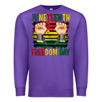Purple juneteenth freedom day Premium Sweatshirt - Artiststas