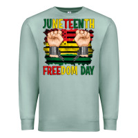 Seafoam juneteenth freedom day Premium Sweatshirt - Artiststas