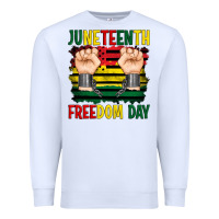 White juneteenth freedom day Premium Sweatshirt - Artiststas