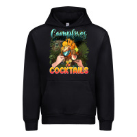 Black campfirescocktails Urban Hoodie - NancyCooperArtShop