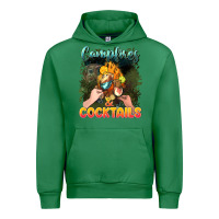Emerald campfirescocktails Urban Hoodie - NancyCooperArtShop