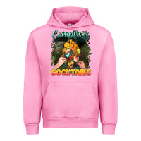 Fuchsia Pink campfirescocktails Urban Hoodie - NancyCooperArtShop