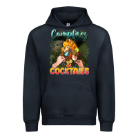 Navy campfirescocktails Urban Hoodie - NancyCooperArtShop