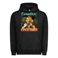 Pigment Black campfirescocktails Urban Hoodie - NancyCooperArtShop