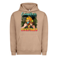 Pigment Burro campfirescocktails Urban Hoodie - NancyCooperArtShop