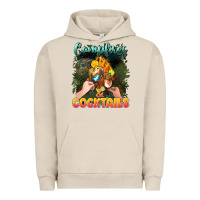 Pigment French Oak campfirescocktails Urban Hoodie - NancyCooperArtShop