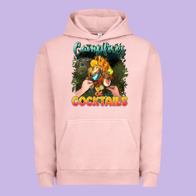 Campfirescocktails Urban Hoodie Designed By Nancycooperartshop