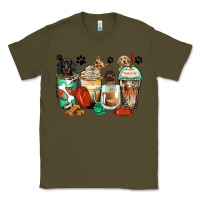 Army Green dog coffee cups Classic Tee - Zillion Design Studio
