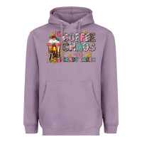 Lavender coffee chaos and candy canes Heavyweight Hoodie - AdoDesignShop