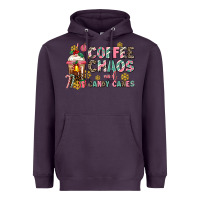 Plum coffee chaos and candy canes Heavyweight Hoodie - AdoDesignShop