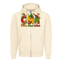 Sandshell Certified medical assistant juneteenth Zipper Hoodie - Zillion Design Studio