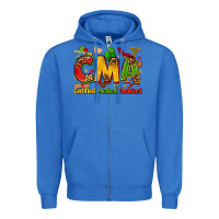 True Royal Certified medical assistant juneteenth Zipper Hoodie - Zillion Design Studio