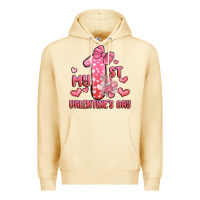 Pina Colada my first valentines day Premium Hoodie - MaliasSmallBusiness