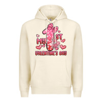Tofu my first valentines day Premium Hoodie - MaliasSmallBusiness