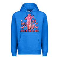 True Royal my first valentines day Premium Hoodie - MaliasSmallBusiness