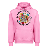 Fuchsia Pink i like murder shows comfy clothes and like 3 peopl Urban Hoodie - MaliasSmallBusiness