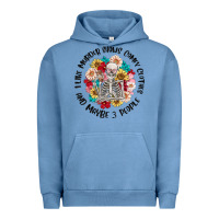 Pigment Pebble Blue i like murder shows comfy clothes and like 3 peopl Urban Hoodie - MaliasSmallBusiness