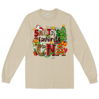 Mushroom santa's favorite cna Long Sleeve Tee - Zillion Design Studio