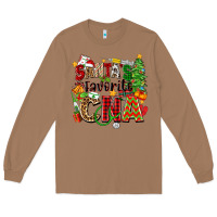 Toasted Coconut santa's favorite cna Long Sleeve Tee - Zillion Design Studio