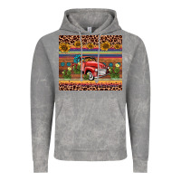 Cloud Rock truck sunflower leopard Vintage Hoodie - AdoDesignShop