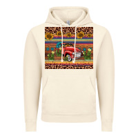 Vintage Artic truck sunflower leopard Vintage Hoodie - AdoDesignShop