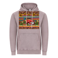 Vintage Zinc truck sunflower leopard Vintage Hoodie - AdoDesignShop