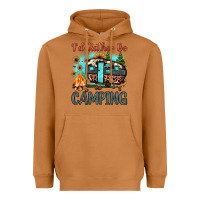 Meerkat i'd rather be camping Heavyweight Hoodie - JahusDesignShop