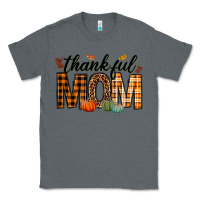 Charcoal Heather thankful mom Classic Tee - texasbilliewilder
