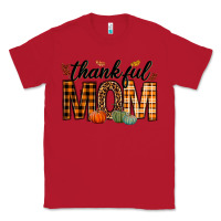 Red thankful mom Classic Tee - texasbilliewilder