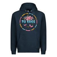Navy tu eres inspiration Premium Hoodie - MaliasSmallBusiness