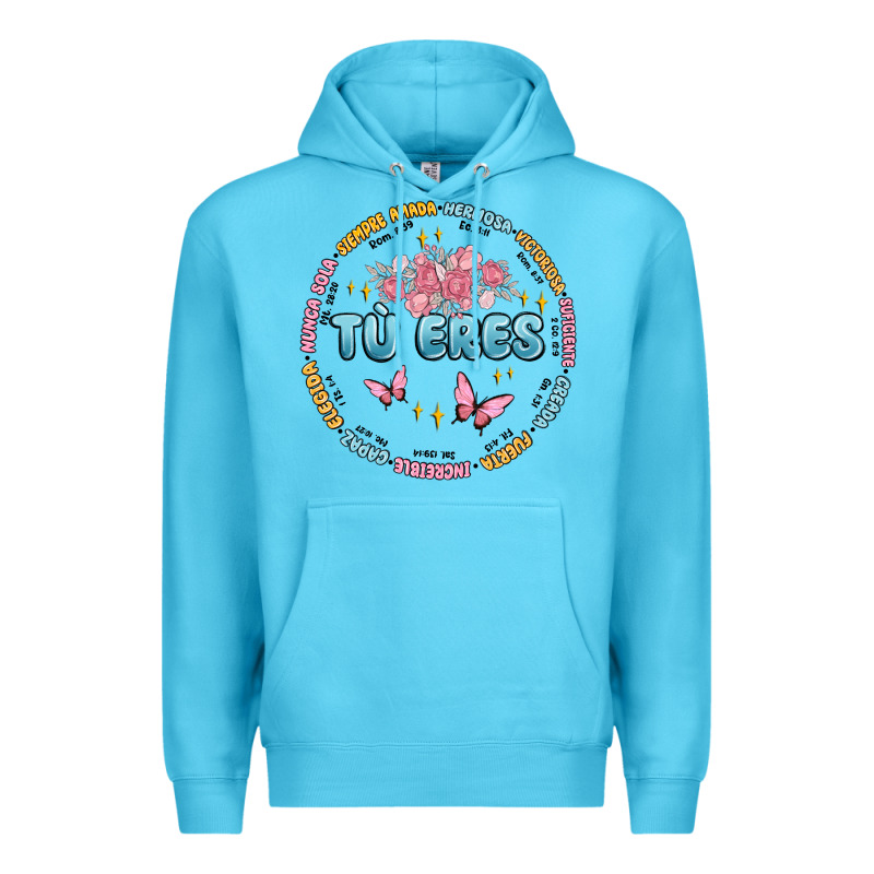 Tu Eres Inspiration Premium Hoodie by MaliasSmallBusiness | Teevron