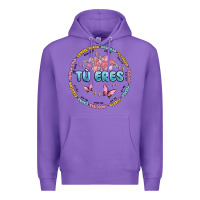 Purple tu eres inspiration Premium Hoodie - MaliasSmallBusiness