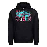 Black crafting queen Urban Hoodie - NancyCooperArtShop