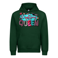 Forest Green crafting queen Urban Hoodie - NancyCooperArtShop