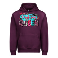 Mauve Wine crafting queen Urban Hoodie - NancyCooperArtShop