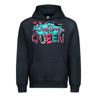 Navy crafting queen Urban Hoodie - NancyCooperArtShop