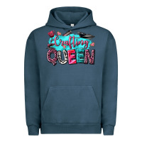 Pigment Midnight Navy crafting queen Urban Hoodie - NancyCooperArtShop