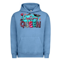 Pigment Pebble Blue crafting queen Urban Hoodie - NancyCooperArtShop