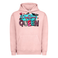 Pigment Salmon crafting queen Urban Hoodie - NancyCooperArtShop