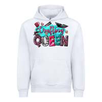 White crafting queen Urban Hoodie - NancyCooperArtShop