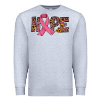 Heather Grey hope Premium Sweatshirt - JahusDesignShop