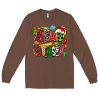 Chestnut head start christmas Long Sleeve Tee - Zillion Design Studio