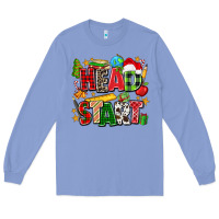 Colony Blue head start christmas Long Sleeve Tee - Zillion Design Studio