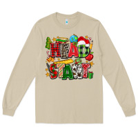 Mushroom head start christmas Long Sleeve Tee - Zillion Design Studio